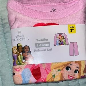 Disney Princess Pink Toddler Pajama Set